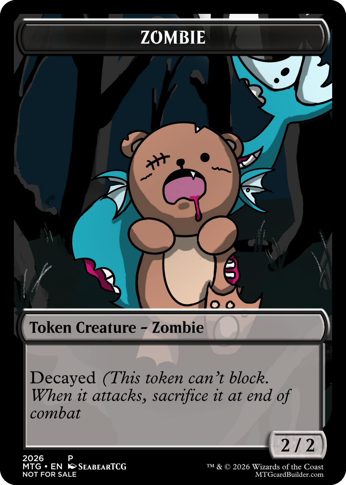 Zombie Token - Zombie/Decay
