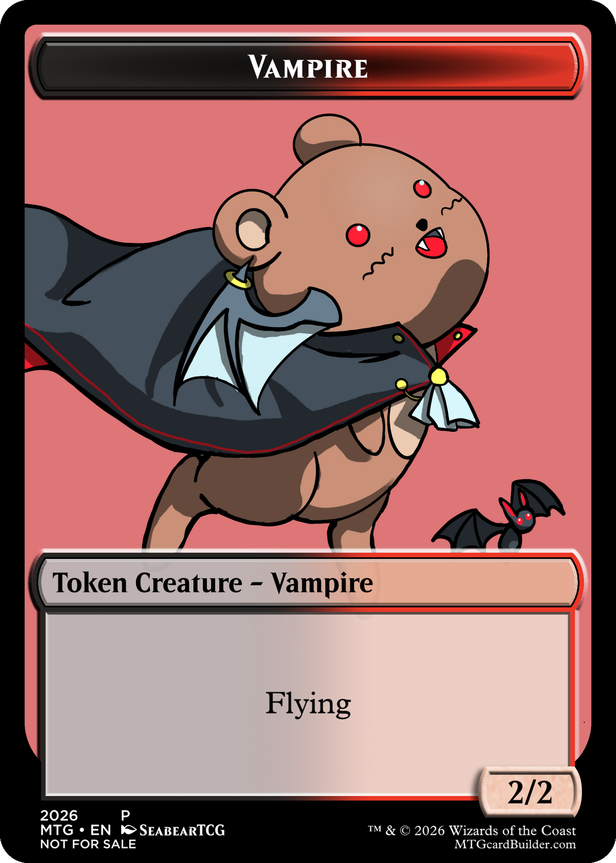 Vampire Token - Lifelink/Flight