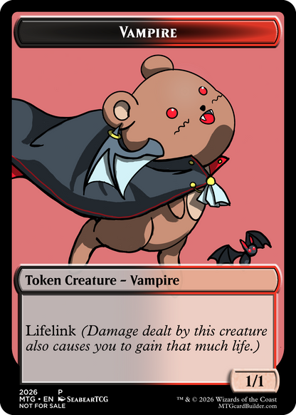 Vampire Token - Lifelink/Flight